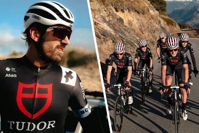 選手支給品 チューダープロサイクリング Tudor アソス ジレ SCA プロ